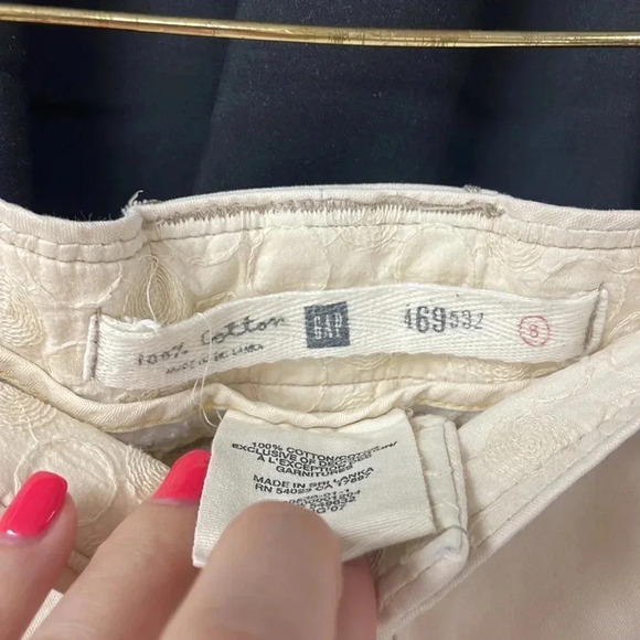 Khaki Cream‎ GAP Skirt 8 - Picture 2 of 5